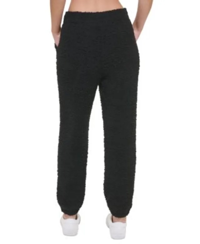 Calvin Klein Performance Women's Shaggy Knit Pull-On Jogging Pants
