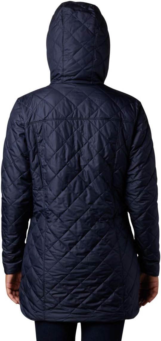 Columbia Women's Copper Crest Hooded Fleece-Lined Mid-Length Coat