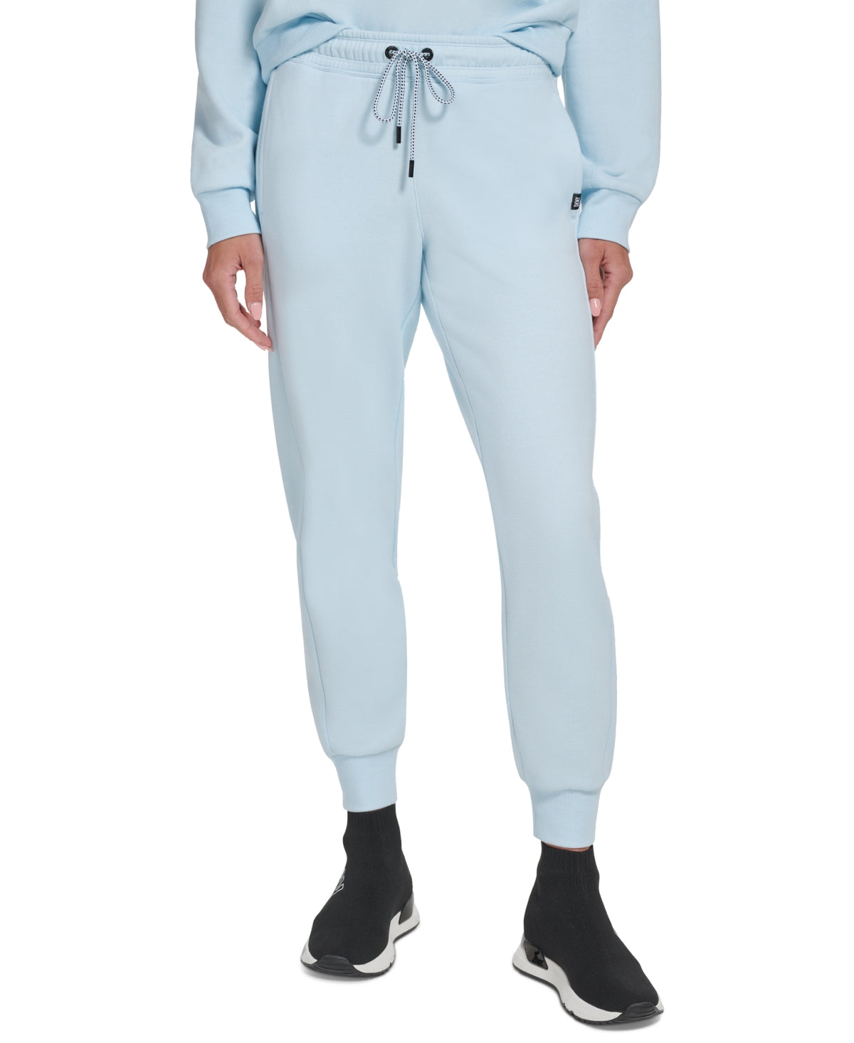 DKNY Sport Women's Dropout Mirror Logo-Print Joggers