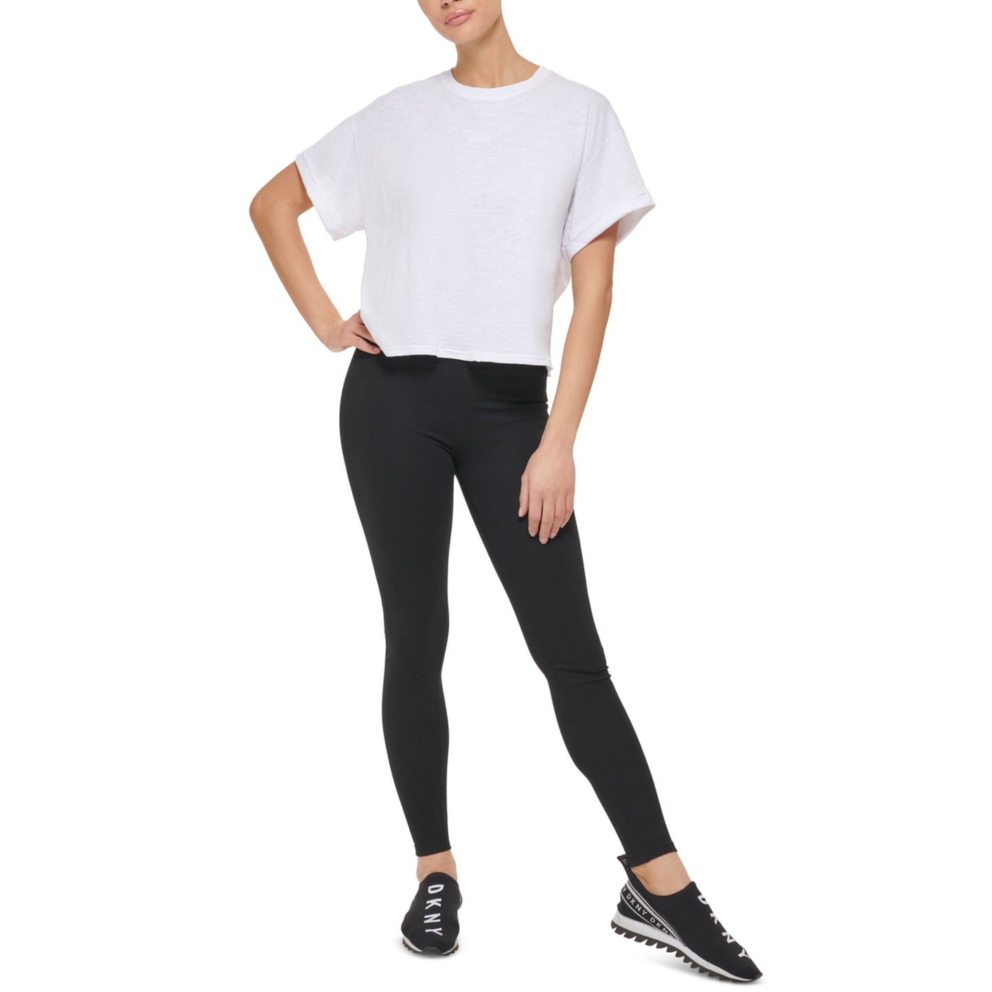 DKNY Sport Women's Boxy Cropped T-Shirt