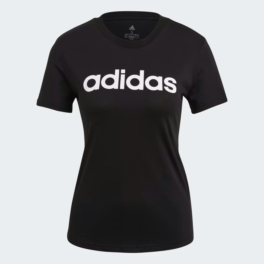 Adidas Women's Essentials Slim Logo Tee