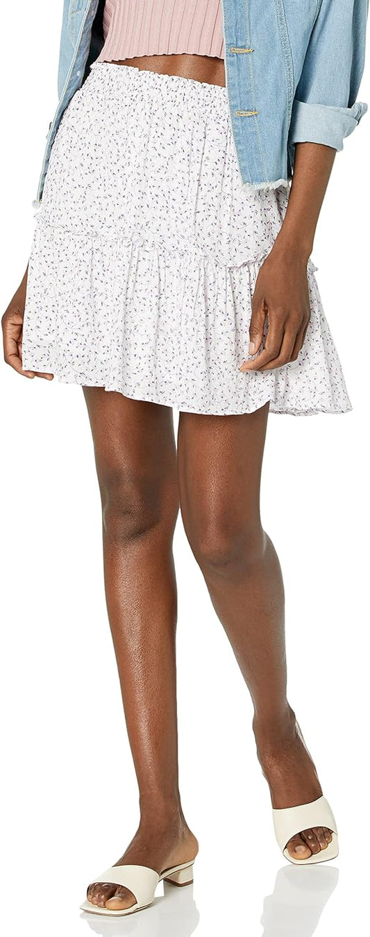 Bb Dakota by Steve Madden Women's Flora Vibes Mini Skirt