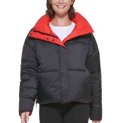 Calvin Klein Performance Women's Reversible Oversized Zip-Up Puffer Jacket