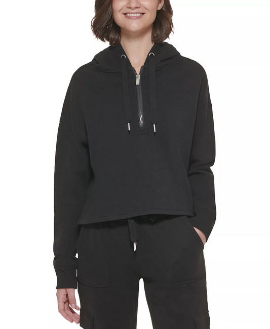 Calvin Klein Performance Women's Zip High-Low Hoodie