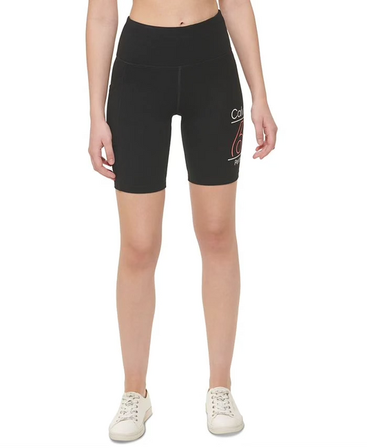 Calvin Klein Women's High Rise Bike Shorts