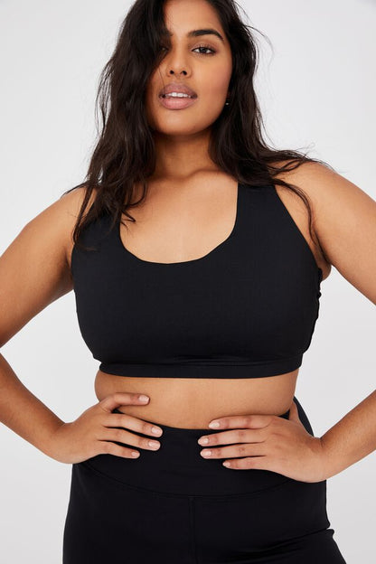 Cotton On BODY Women's Curve Active Strappy Sports Crop