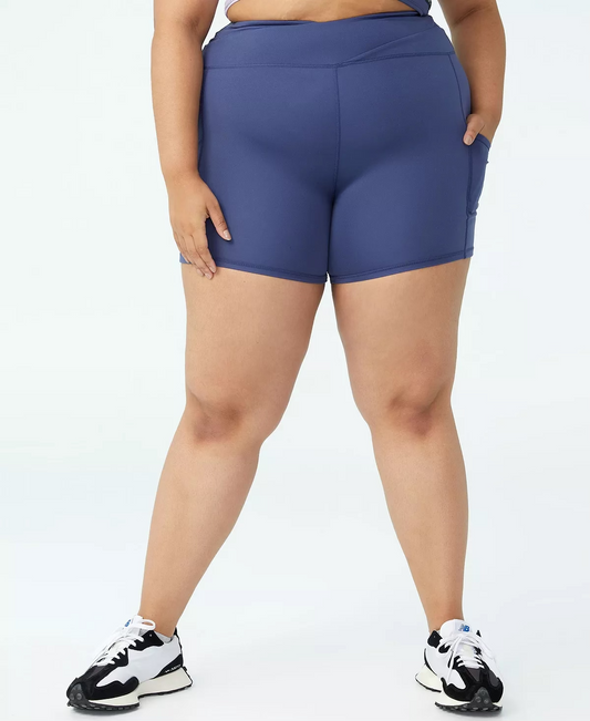 Cotton On Women's Curve Ultra Soft Pocket Bike Short