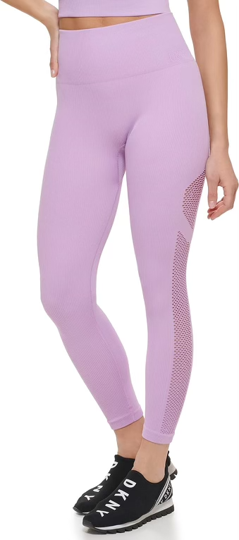 DKNY Sport Women's Seamless High-Rise 7/8 Length Leggings