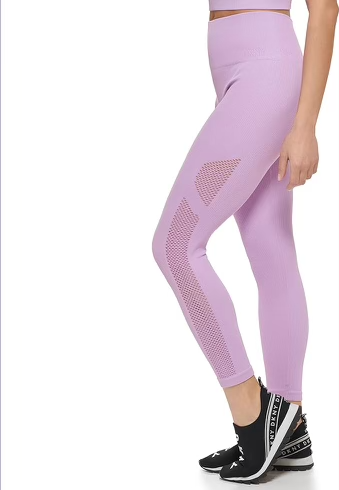 DKNY Sport Women's Seamless High-Rise 7/8 Length Leggings