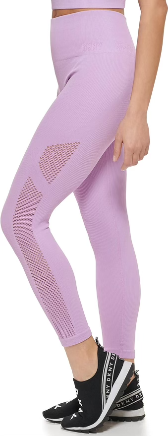 DKNY Sport Women's Seamless High-Rise 7/8 Length Leggings