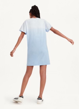 Dkny Sport Women's Dip-Dyed T-Shirt Dress