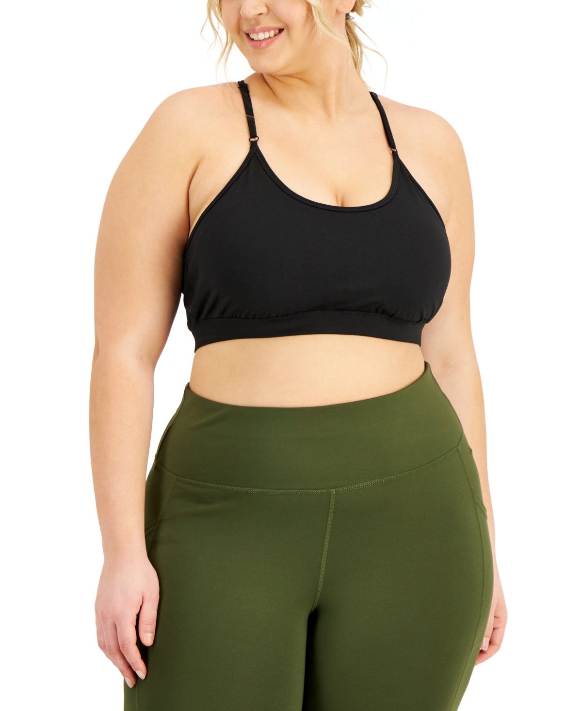 ID Ideology Plus Size Low Impact Sports Bra