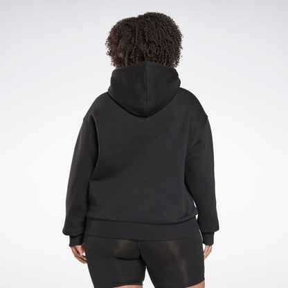 Reebok Women's Plus Size Identity Logo Fleece Hoodie