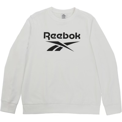 Reebok Womens Identity Logo French Terry Sweatshirt