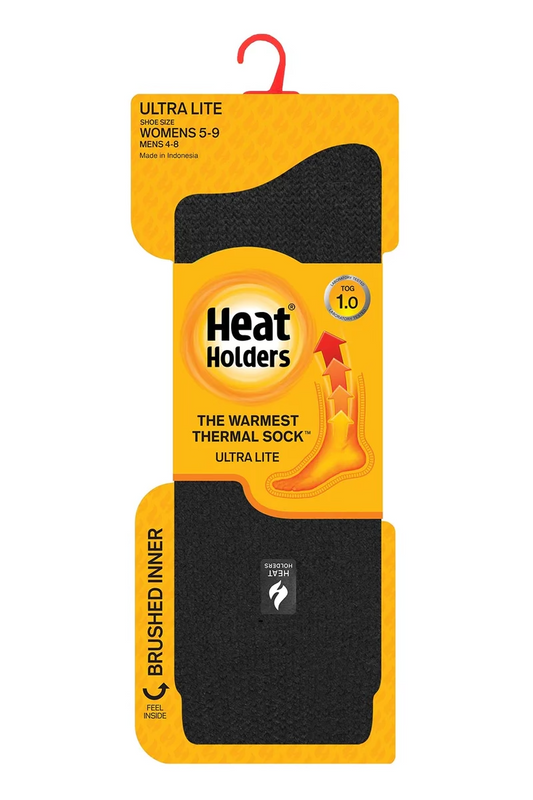 Heat Holders®  Women's Holly ULTRA LITE™ Solid Crew Socks