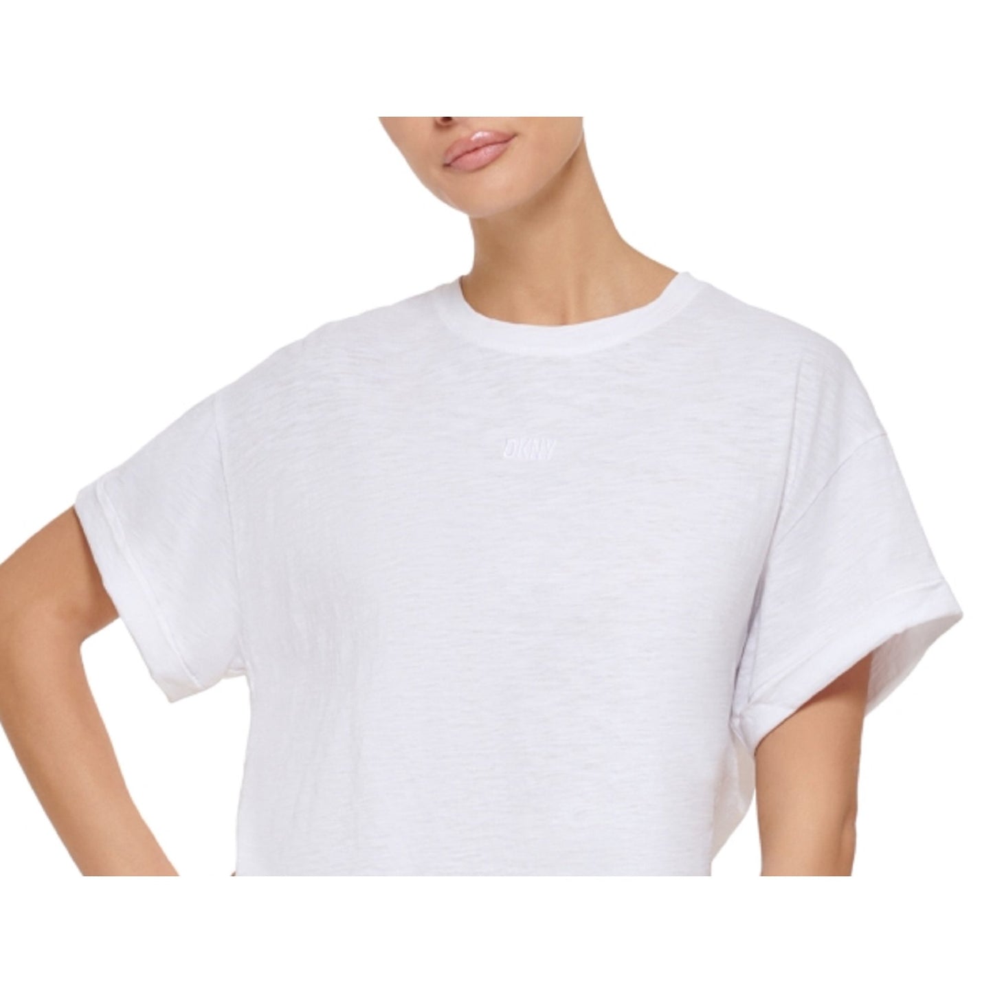 DKNY Sport Women's Boxy Cropped T-Shirt